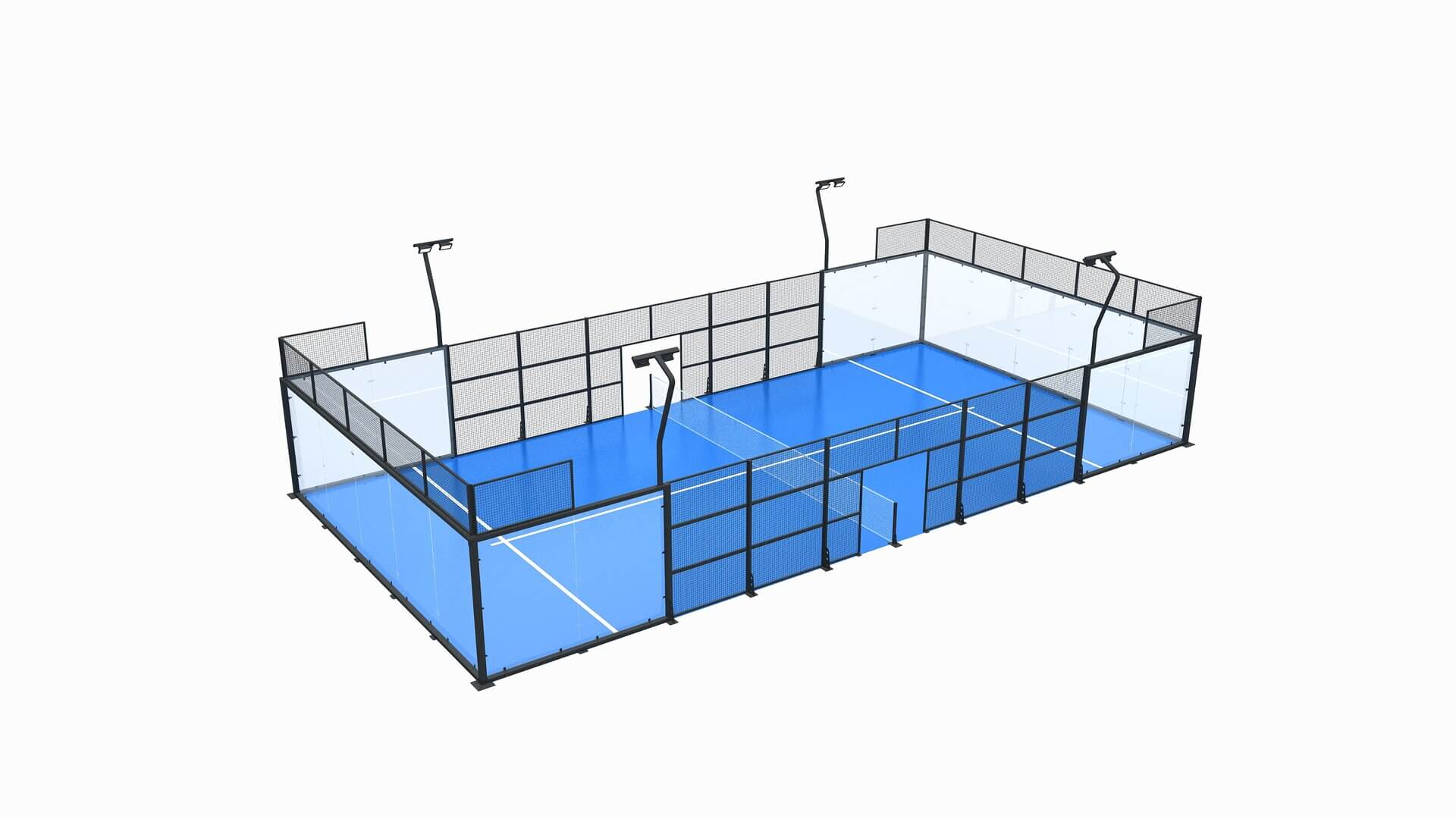 Panorama padelový kurt – výstavba na kľúč na Slovensku