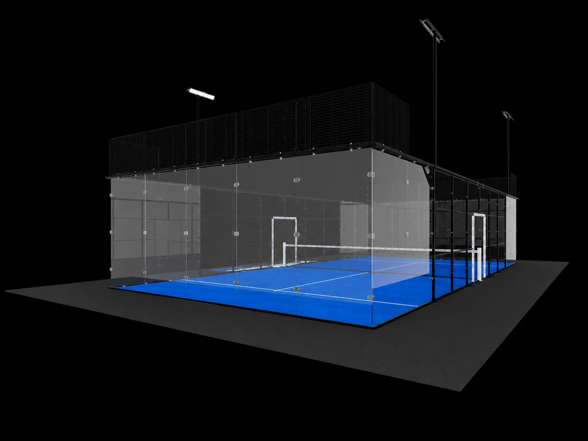 Technic padelový kurt, Super Panoramic pre turnaje a exhibície